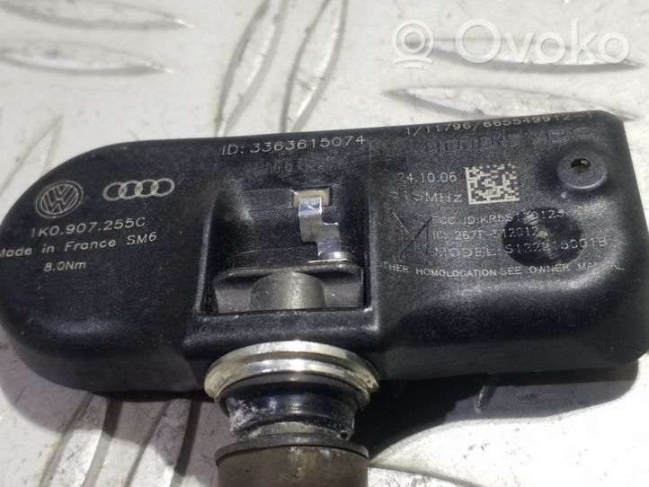 Audi A3 S3 8P Sensore di pressione dello pneumatico 1K0907255C