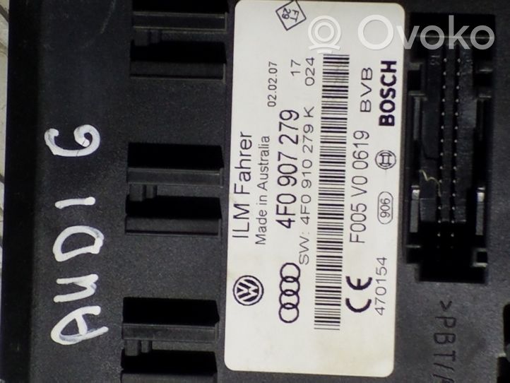 Audi A6 S6 C6 4F Power management control unit 4F0907279