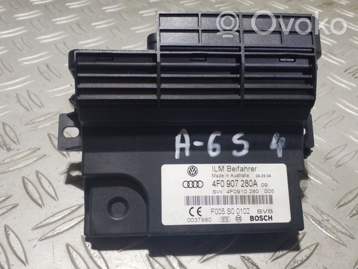 Audi A6 S6 C5 4B Maitinimo valdymo blokas 4F0907280A