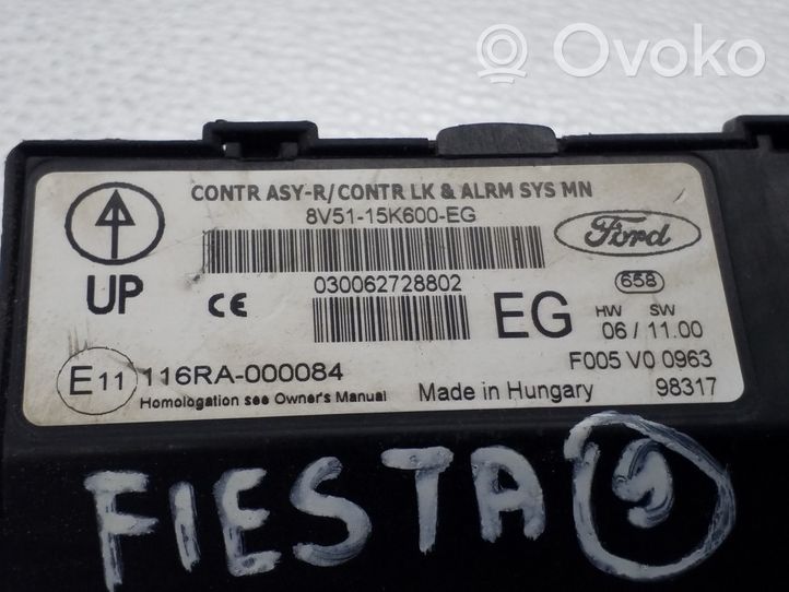 Ford Fiesta Comfort/convenience module 8V5115K600EG