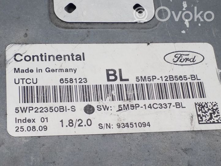Ford C-MAX I Centralina/modulo scatola del cambio 5M5P12B565BL