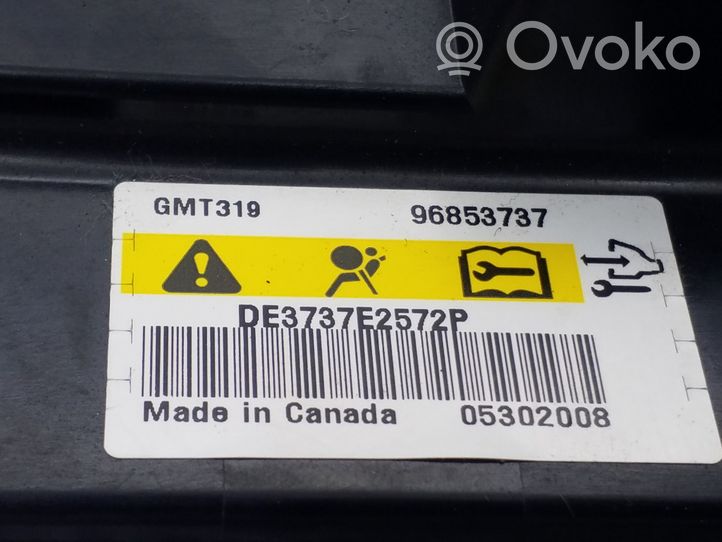 Opel Antara Sensor impacto/accidente para activar Airbag 96853737
