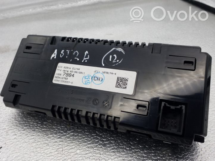Opel Astra J Monitor/display/piccolo schermo 13267984