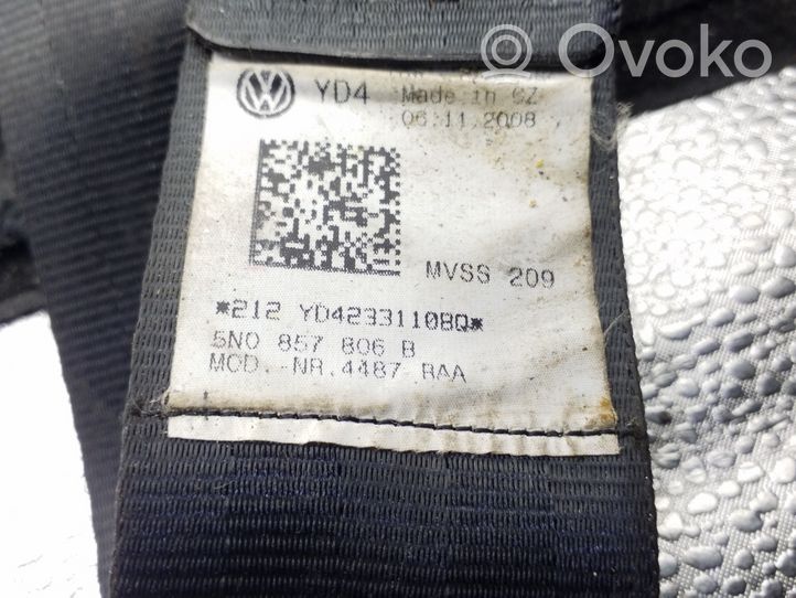 Volkswagen Tiguan Takaistuimen turvavyö 5N0857806B