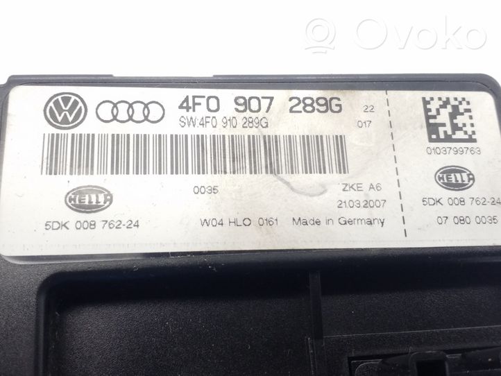 Audi A6 S6 C6 4F Moduł / Sterownik komfortu 4F0907289G