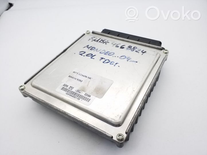 Ford Mondeo Mk III Unité de commande, module ECU de moteur 4S7112A650MC