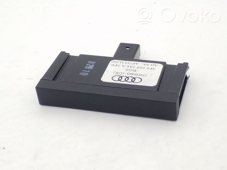 Audi A6 S6 C6 4F Interruptor de encendido/apagado del airbag de pasajero 4F0919234A