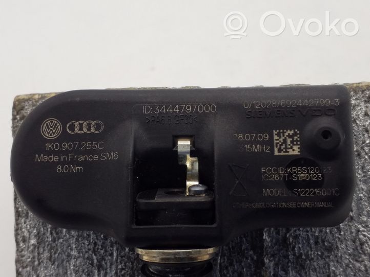 Audi Q7 4L Czujnik ciśnienia opon 1K0907255C