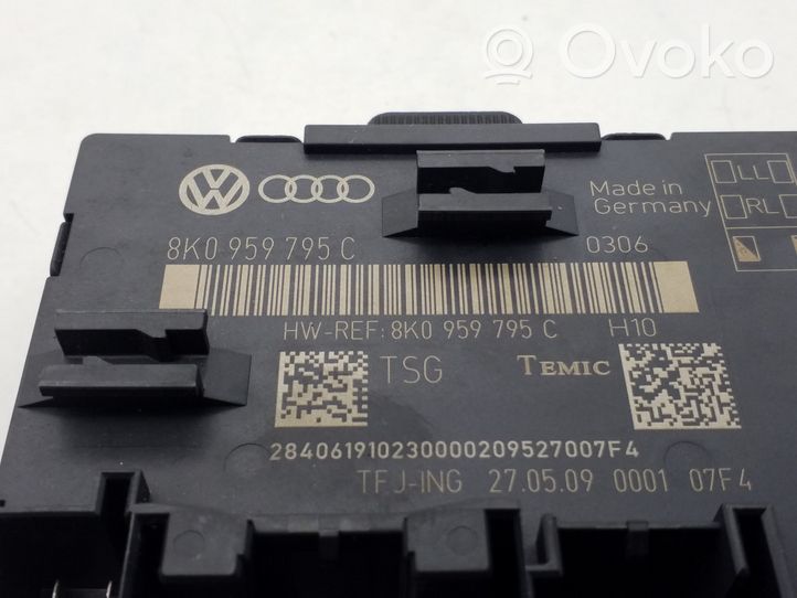 Audi A4 S4 B8 8K Oven ohjainlaite/moduuli 8K0959795C