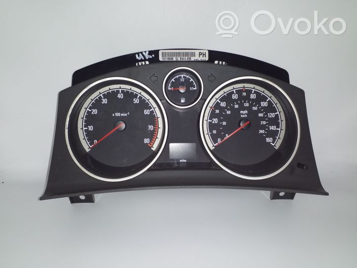 Opel Zafira B Speedometer (instrument cluster) 13216688
