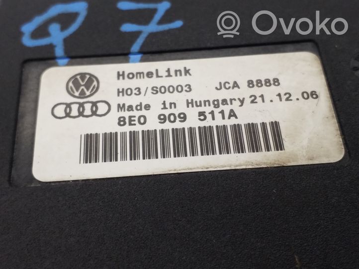 Audi Q7 4L Włącznik bramy garażowej 8E0909511A