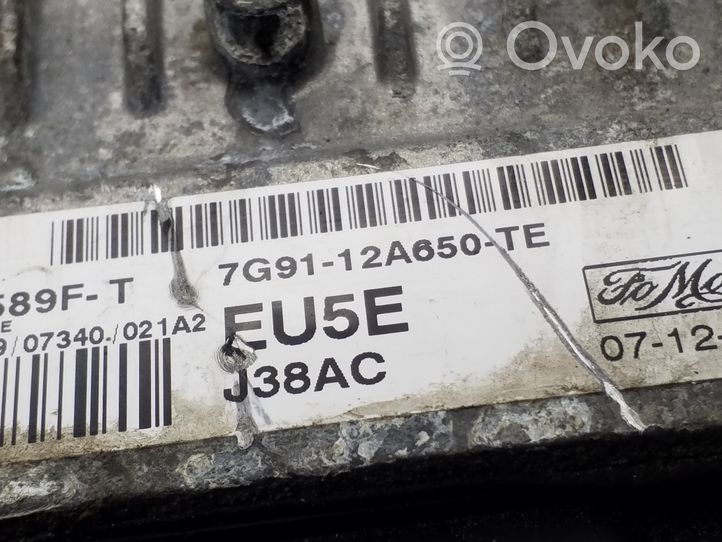 Ford Galaxy Centralina/modulo motore ECU 7G9112A650TE