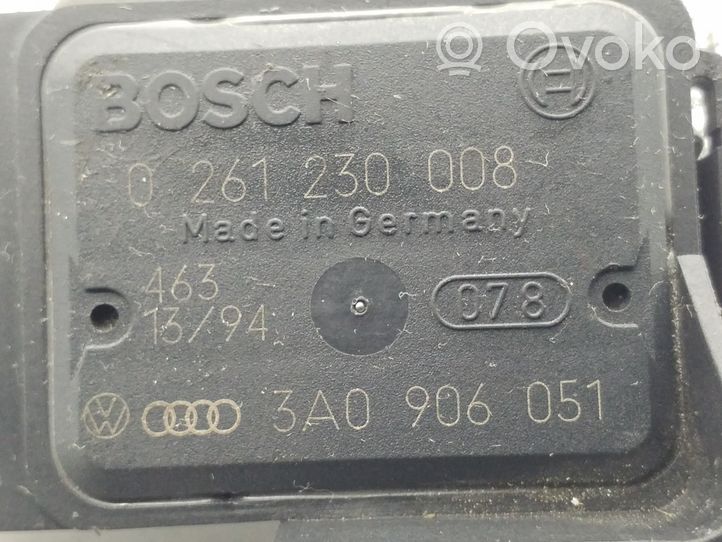 Audi 80 90 S2 B4 Sensor de la presión del aire 3A0906051