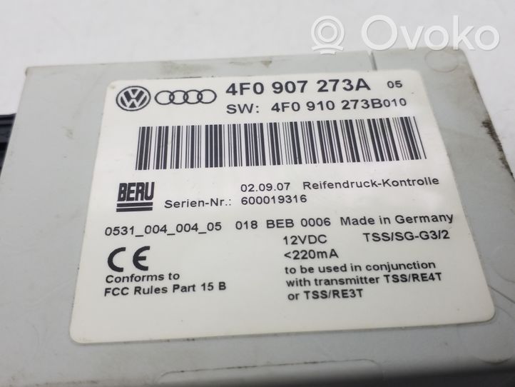 Audi Q7 4L Muut ohjainlaitteet/moduulit 4F0907273A