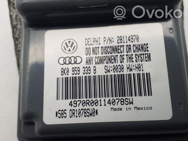 Audi A4 S4 B8 8K Seat control module 8K0959339B