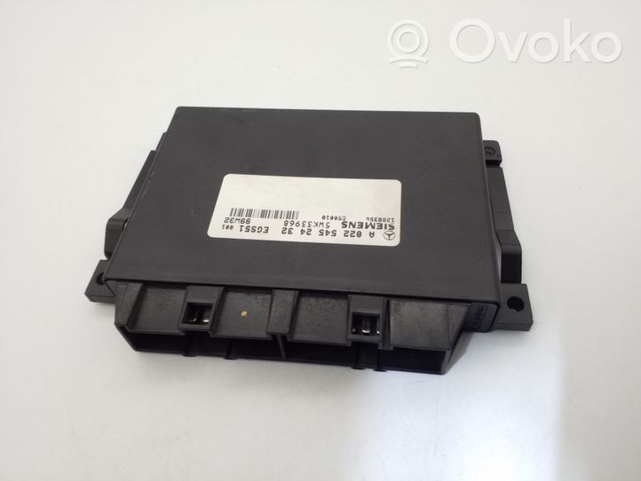 Mercedes-Benz ML W163 Module de contrôle de boîte de vitesses ECU A0225452432