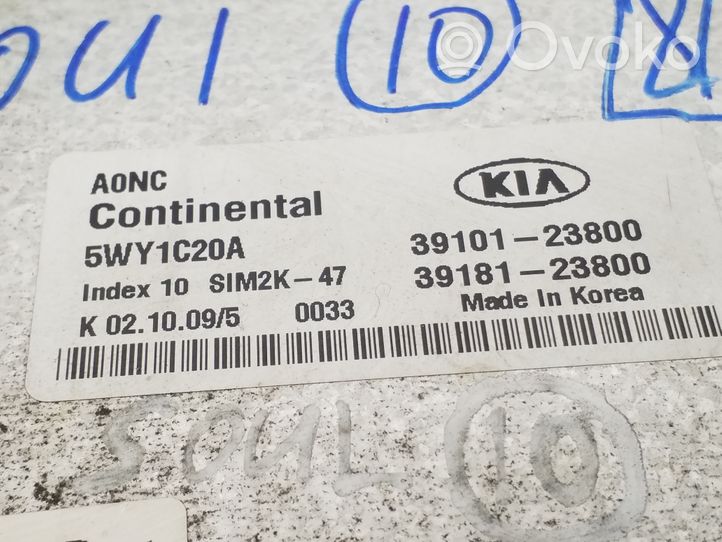 KIA Soul Блок управления двигателем ECU 3910123800