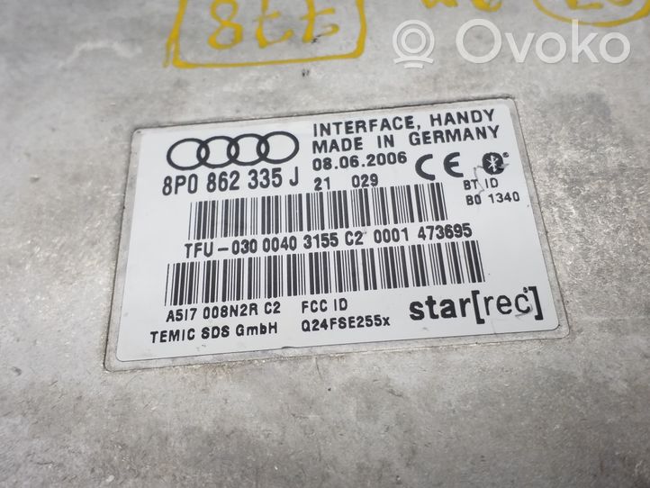 Audi A3 S3 8P Unidad de control/módulo de bluetooth 8P0862335J