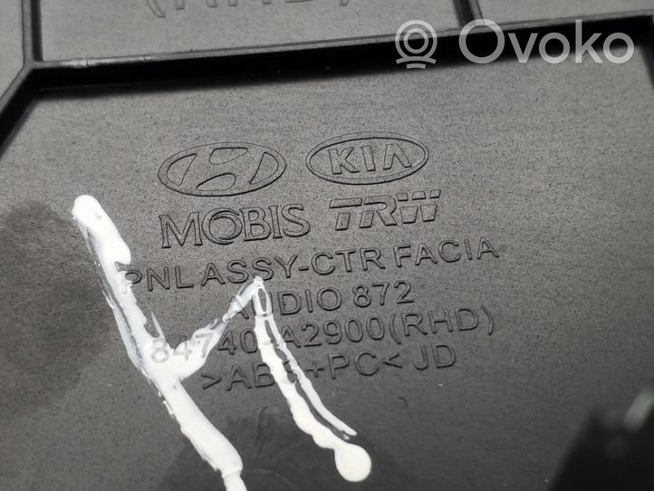 KIA Ceed Konsola środkowa / Radio / GPS 84740A2900