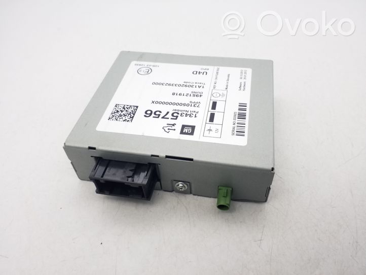 Chevrolet Cruze Other control units/modules 13435756