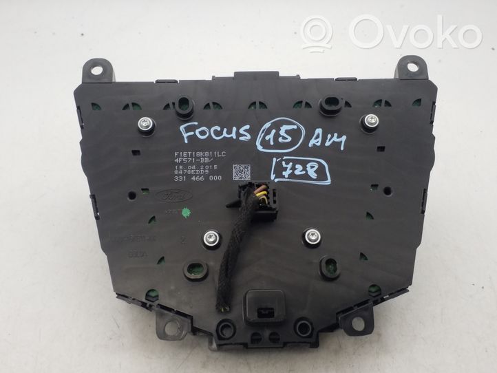 Ford Focus Console centrale, commande de multimédia l'unité principale F1ET18K811LC