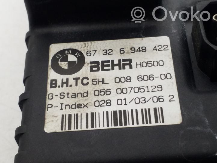 BMW 5 E60 E61 Salono pečiuko ventiliatoriaus rėlė 6948422