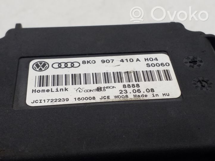 Audi A4 S4 B8 8K Autotallin oven avauskytkin 8K0907410A