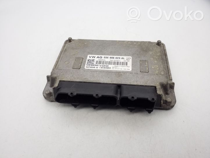 Volkswagen Polo V 6R Komputer / Sterownik ECU silnika 03E906023AL