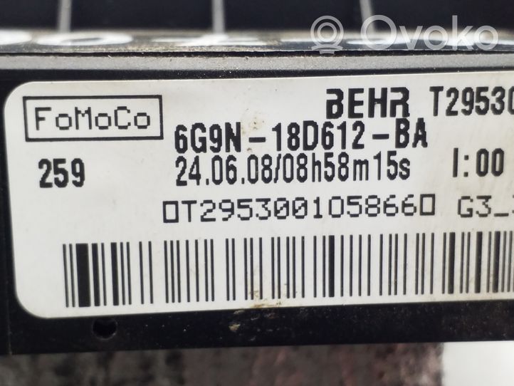 Volvo XC70 Sähköinen ohjaamon lämmittimen säteilylämmitin 6G9N18D612BA