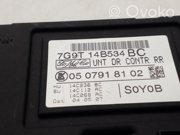 Ford Galaxy Door control unit/module 7G9T14B534BC