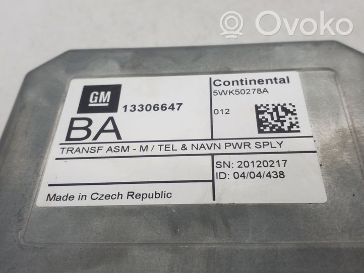 Opel Astra J Muut ohjainlaitteet/moduulit 13306647