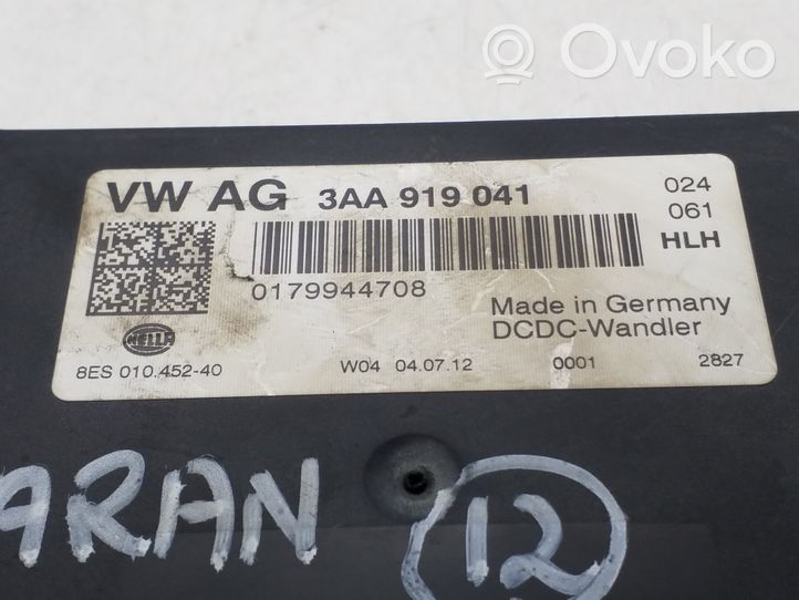 Volkswagen Sharan Voltage converter/converter module 3AA919041