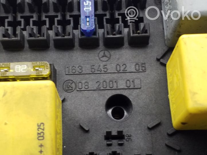 Mercedes-Benz ML W163 Saugiklių blokas 1635450205