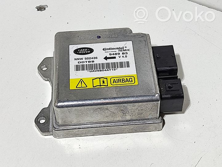 Land Rover Range Rover Sport L320 Module de contrôle airbag NNW502436