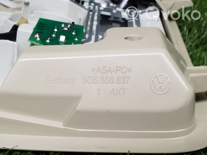 Volkswagen Jetta VI Illuminazione sedili anteriori 5C6868837