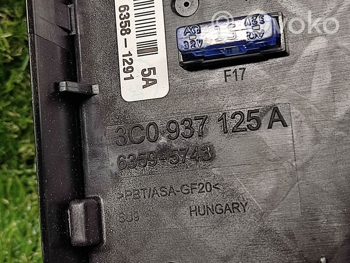 Volkswagen Tiguan Moduł / Sterownik zarządzania energią MPM 3C0937125A