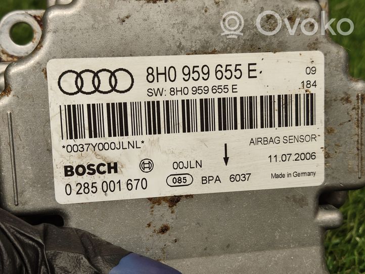 Audi A4 S4 B7 8E 8H Module de contrôle airbag 8H0959655E