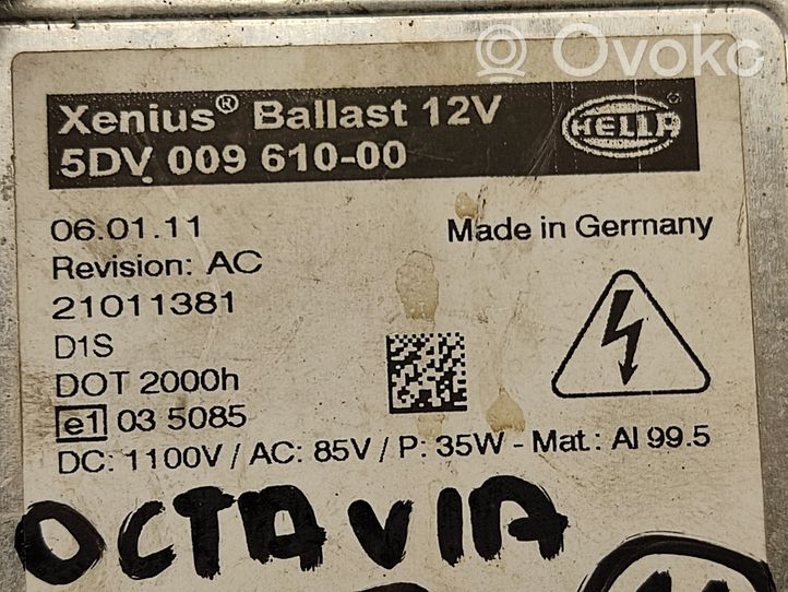Skoda Octavia Mk2 (1Z) Moduł poziomowanie świateł Xenon 5DV00961000