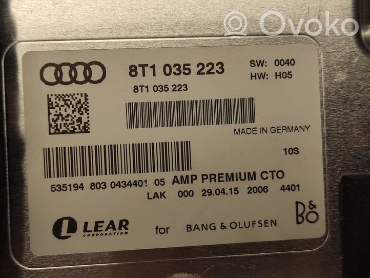 Audi Q5 SQ5 Amplificateur de son 8T1035223