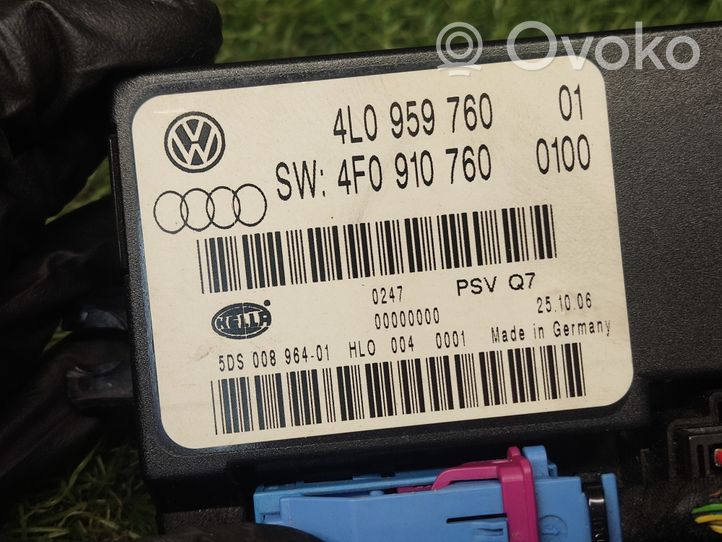 Audi Q7 4L Istuimen säädön moduuli 4L0959760