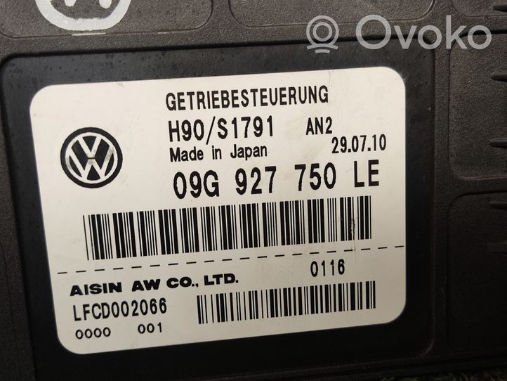 Volkswagen Jetta VI Pavarų dėžės valdymo blokas 09G927750LE