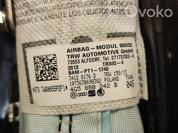 Audi A6 S6 C7 4G Poduszka powietrzna Airbag fotela 4G5880242B