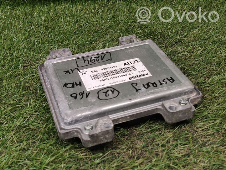 Opel Astra J Centralina/modulo motore ECU 12654172