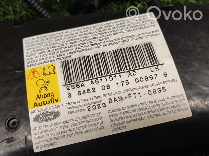 Ford Fusion Airbag sedile 2S6AA611D11AD