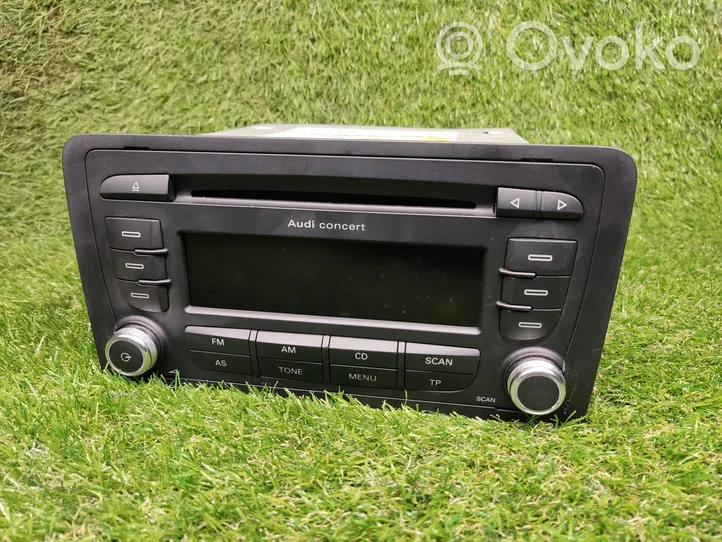 Audi A3 S3 A3 Sportback 8P Unità principale autoradio/CD/DVD/GPS 8P0035186P