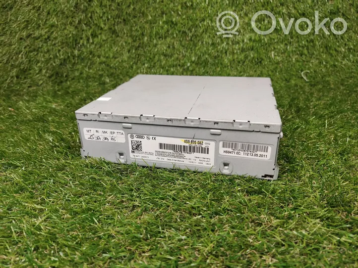Audi Q5 SQ5 Panel / Radioodtwarzacz CD/DVD/GPS 4G0035082