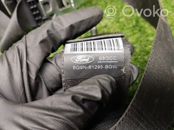 Ford C-MAX I Rear seatbelt 6G9N61295BGW