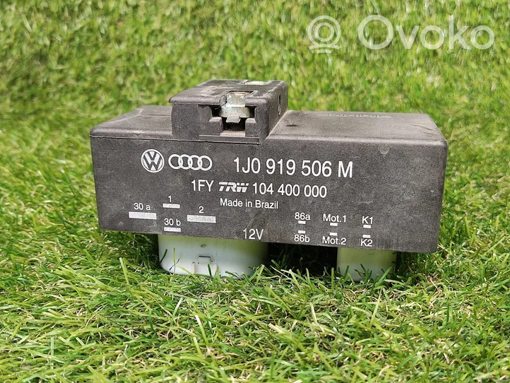 Volkswagen Polo V 6R Module de commande de ventilateur 1J0919506M