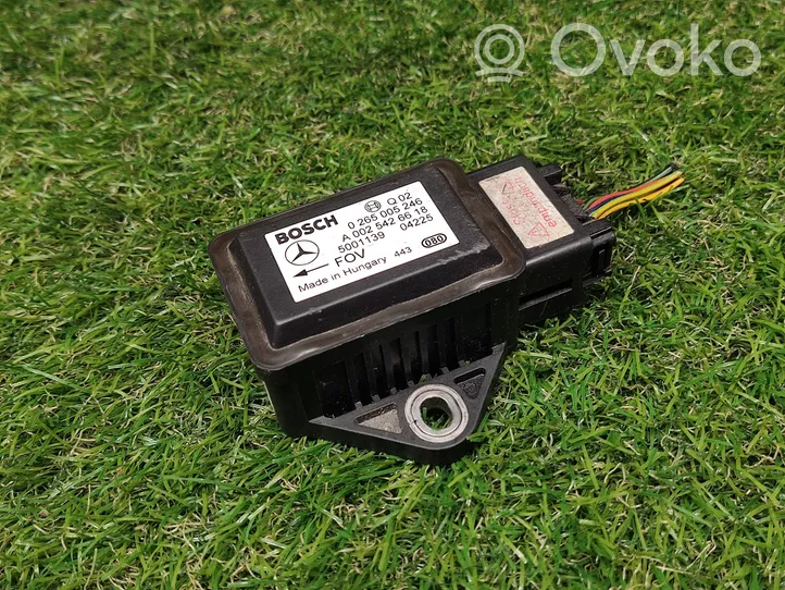 Mercedes-Benz Vito Viano W639 Sensor ESP de aceleración de frecuencia del intermitente A0025426618