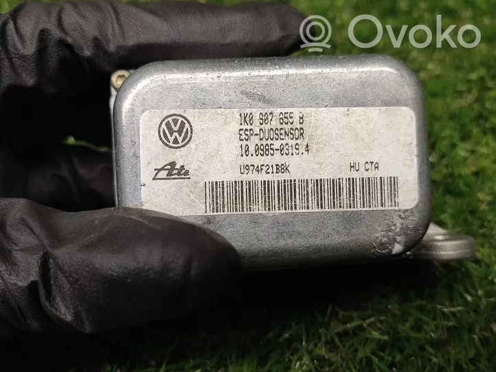 Volkswagen Golf V ESP Drehratensensor Querbeschleunigungssensor 1K0907655B